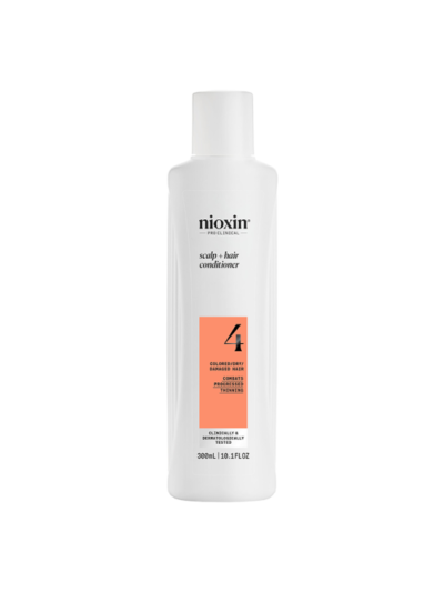 NIOXIN PRO CLINICAL dažytiems plaukams augimą skatinantis šampūnas SYS4 SCALP & HAIR SHAMPOO, 300 ml